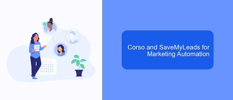 Corso and SaveMyLeads for Marketing Automation