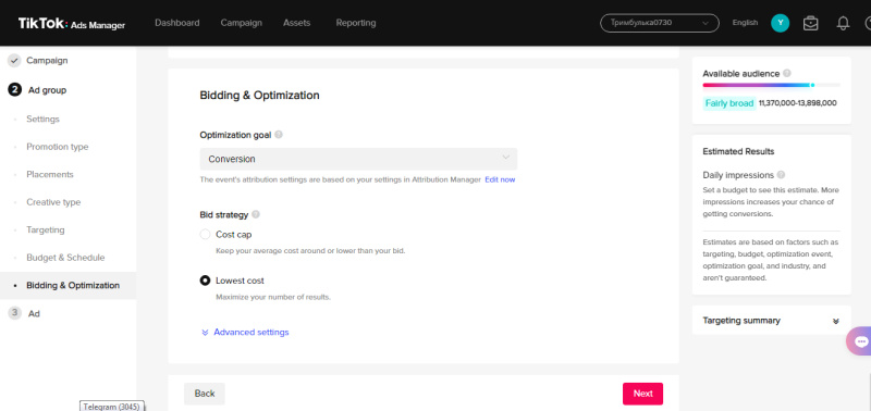 How to setup TikTok ads | Bidding and Optimization