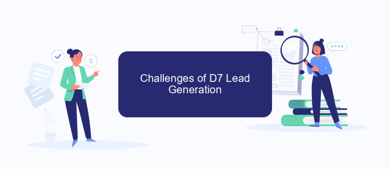 Challenges of D7 Lead Generation