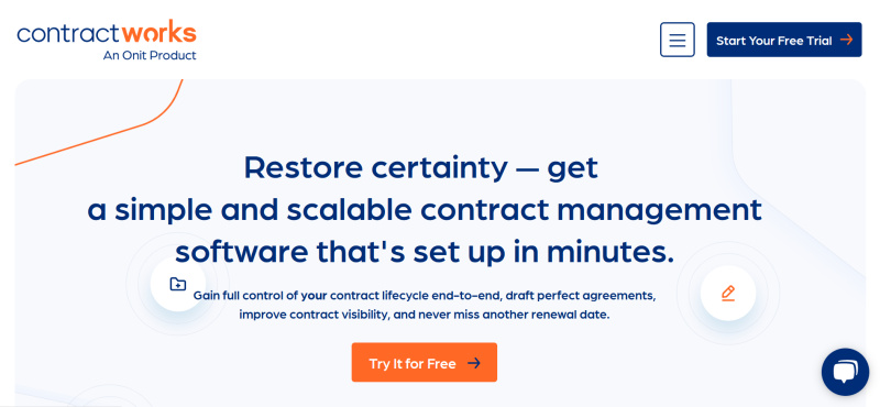 Top Contract Management Tools | ContractWorks