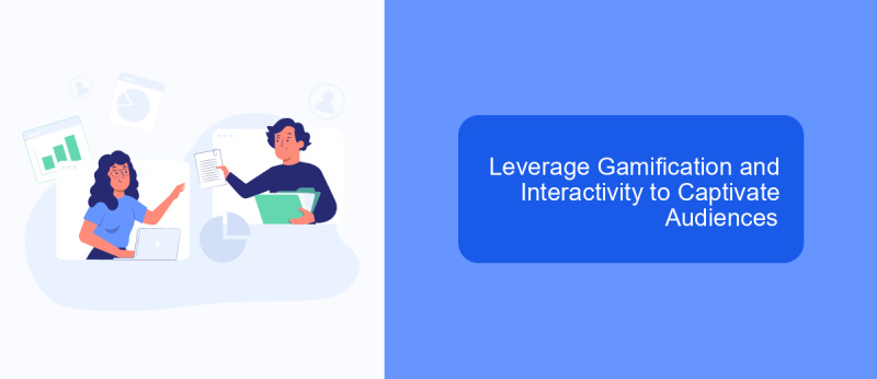 Leverage Gamification and Interactivity to Captivate Audiences