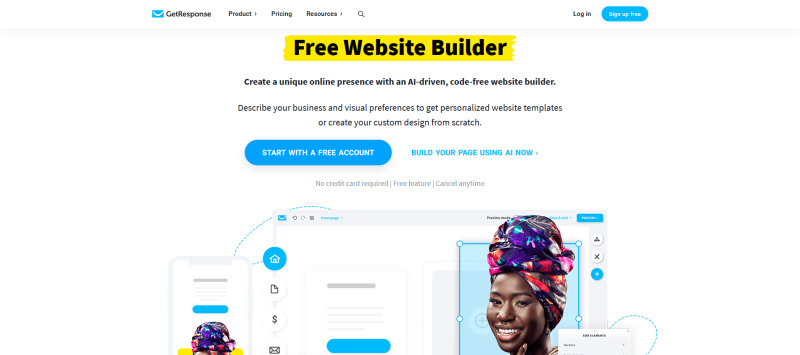 Top AI Website Builders | GetResponse