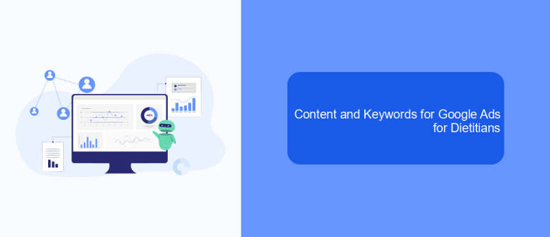 Content and Keywords for Google Ads for Dietitians