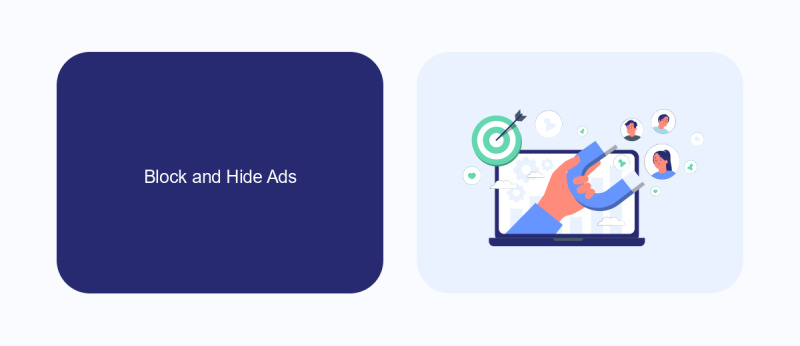 Block and Hide Ads
