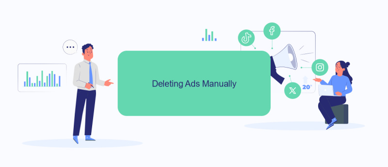 Deleting Ads Manually