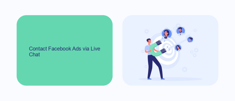 Contact Facebook Ads via Live Chat