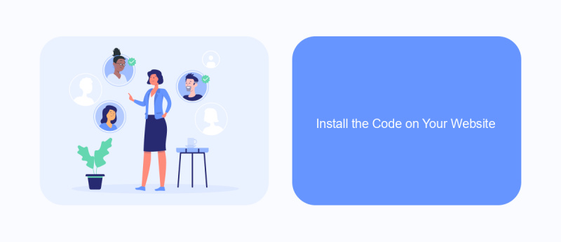 Install the Code on Your Website