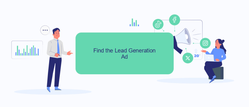 Find the Lead Generation Ad
