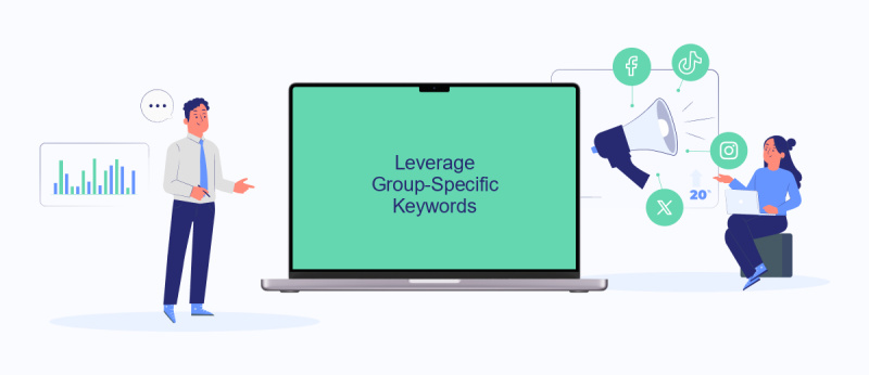 Leverage Group-Specific Keywords