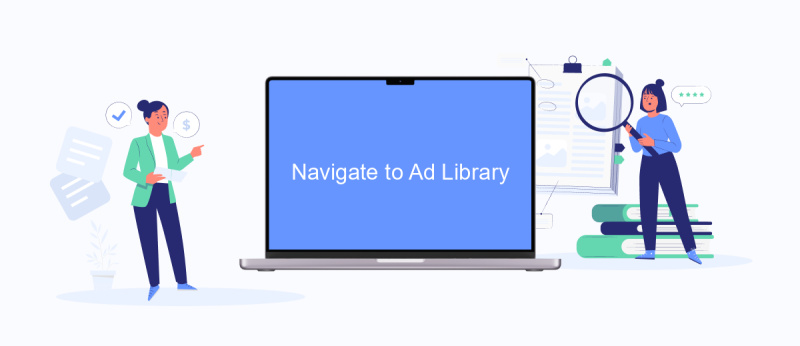Navigate to Ad Library