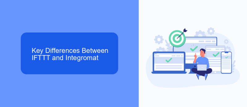 Key Differences Between IFTTT and Integromat