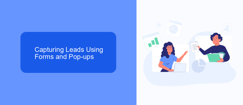 Capturing Leads Using Forms and Pop-ups