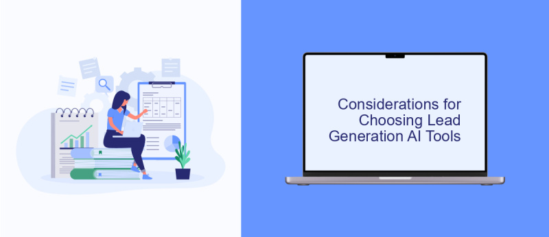 Considerations for Choosing Lead Generation AI Tools