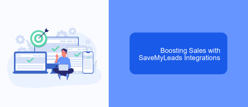 Boosting Sales with SaveMyLeads Integrations