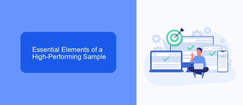 Essential Elements of a High-Performing Sample