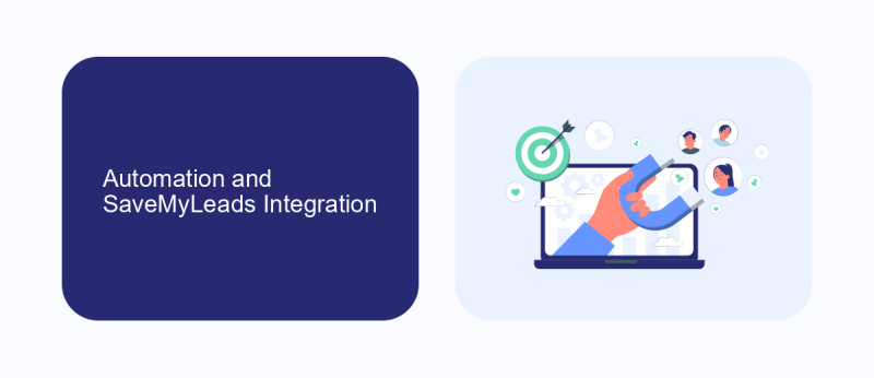 Automation and SaveMyLeads Integration