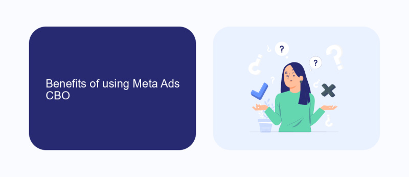 Benefits of using Meta Ads CBO