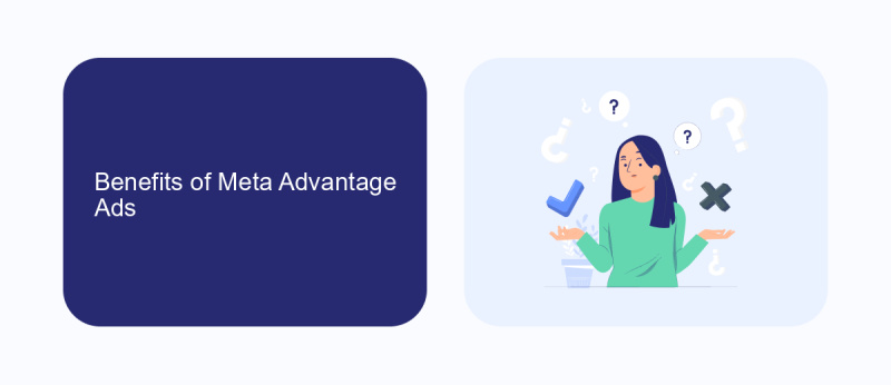 Benefits of Meta Advantage Ads