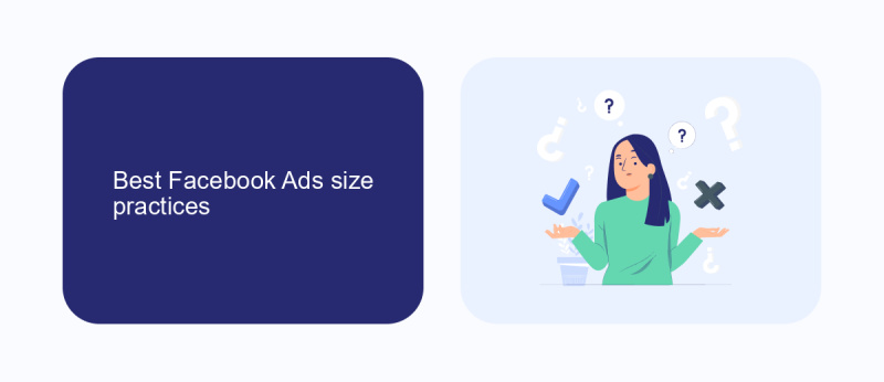 Best Facebook Ads size practices