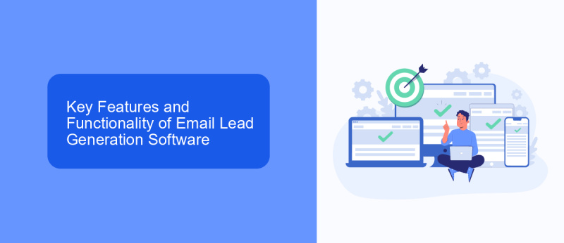 Key Features and Functionality of Email Lead Generation Software