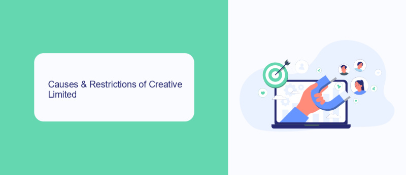 Causes & Restrictions of Creative Limited