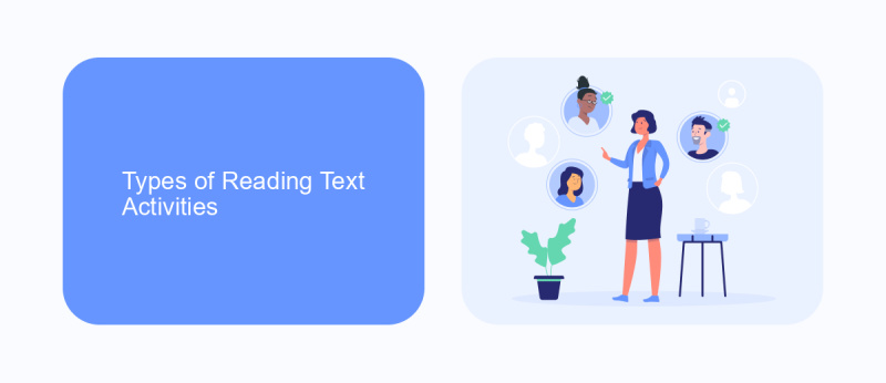 Types of Reading Text Activities