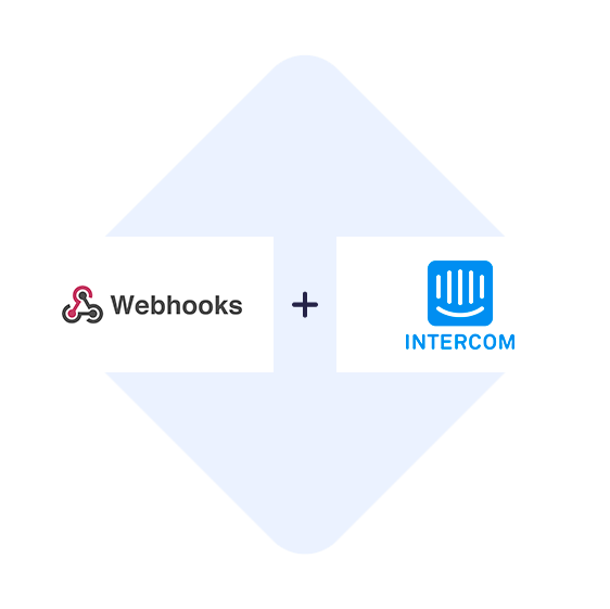 Conecte Webhooks com Intercom em um clique